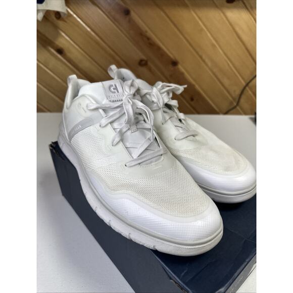Man\'s Shoes Cole Haan GrandPro Rally Canvas Court Sneaker 11.5 White main image 12